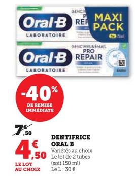 Dentifrice