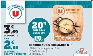 U - Fondue Aux 3 Fromages