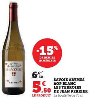 Savoie Abymes Aop Blanc Les Terroirs