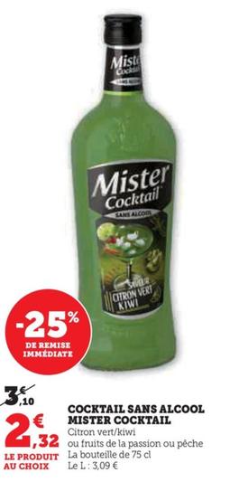 Mister - Cocktail Sans Alcool Mister Cocktail