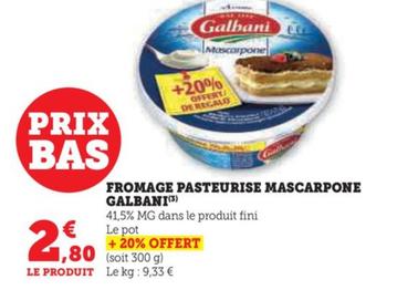 Fromage Pasteurise Mascarpone