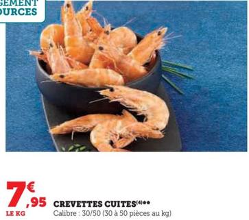 Crevettes Cuites