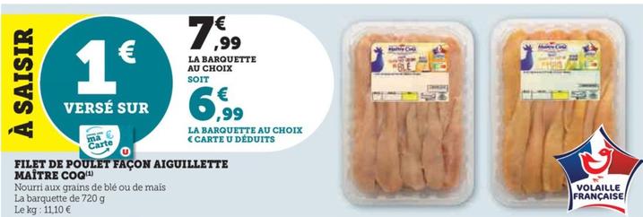 Filet De Poulet Façon Aiguillette