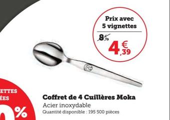 Coffret De 4 Cuillères Moka