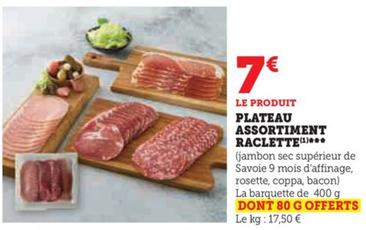 Plateau Assortiment Raclette