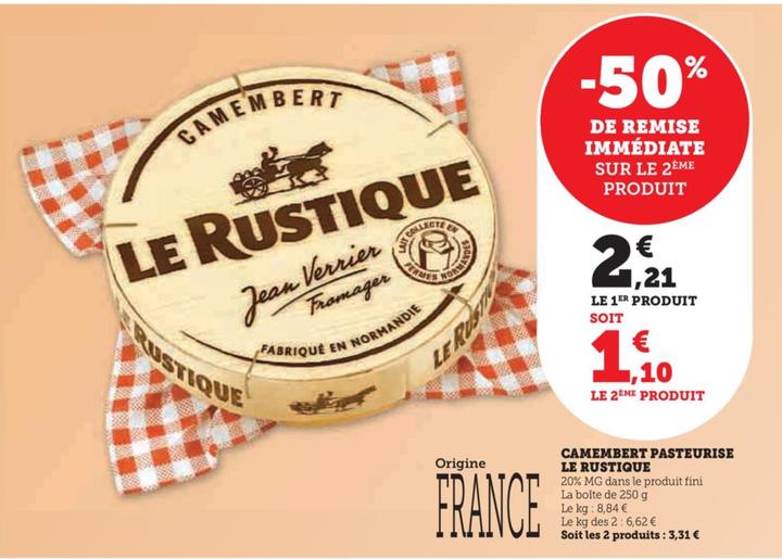 Camembert Pasteurise