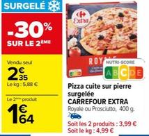 pizza surgelée