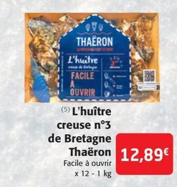 Thaeron - L'huitre Creuse N3 De Bretagne