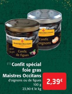 maistres occitans - confit special foie gras