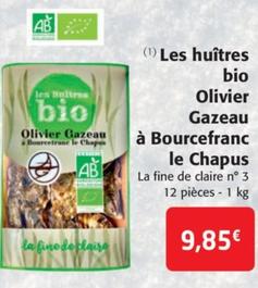 Les Huitres Bio Olivier Gazeau A Bourcefranc Le Chapus