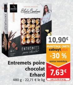 Erhard - Entremets Poire Chocolat