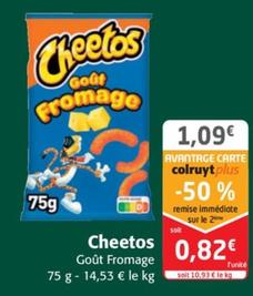 cheetos - gout fromage