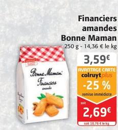 Financiers Amandes