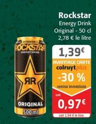 rockstar - energy drink