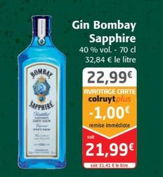 bombay sapphire - gin