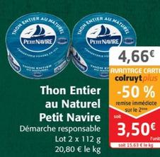 Thon Entier Au Naturel