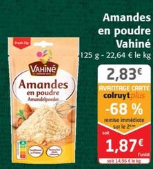 Amandes En Poudre