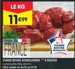 Viande Bovine Bourguignon