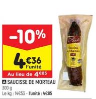 Saucisse De Morteau