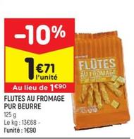 Flutes Au Fromage Pur Beurre