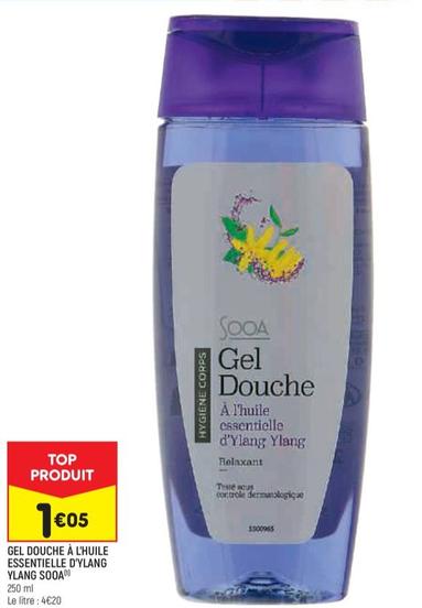 Ylang Sooa - Gel Douche À L'huile Essentielle D'ylang