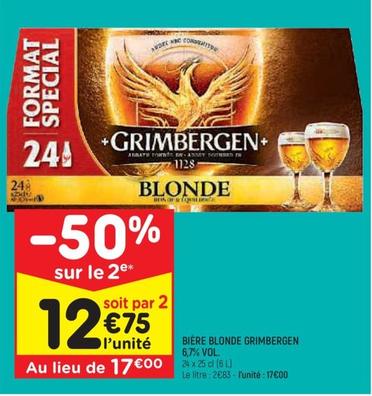 Biere Blonde 6.7% Vol