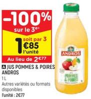 Jus Pommes & Poires