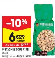 Pistaches Sous Vide