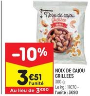 Noix De Cajou Grillees