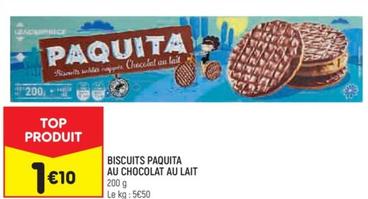 Paquita - Biscuits Au Chocolat Au Lait