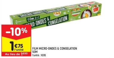 Film Micro-ondes & Congelation