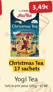 yogi tea - christmas tea 17 sachets