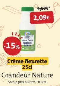 Grandeur Nature - Crème Fleurette