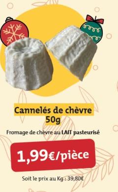 Cannelés De Chèvre