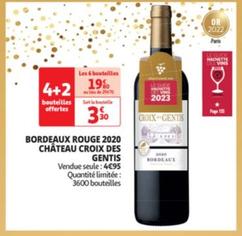 Château Croix Des Gentis - Bordeaux Rouge 2020
