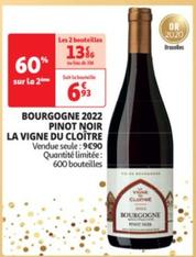 La Vigne Du Cloître - Bourgogne 2022 Pinot Noir