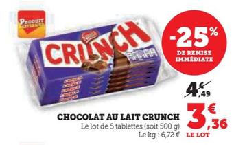 Chocolat Au Lait Crunch