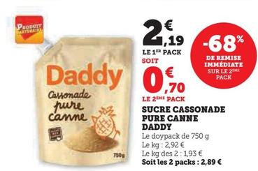 daddy - sucre cassonade pure canne
