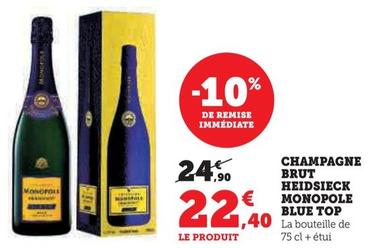 heidsieck monopole - champagne brut