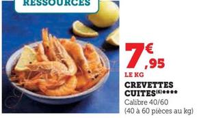 Crevettes Cuites