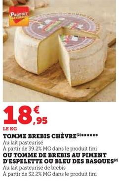 tomme brebis chèvre