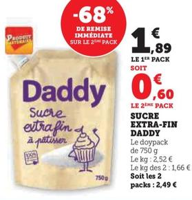 Daddy - Sucre Extra-fin