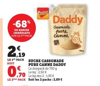 Daddy - Sucre Cassonade Soit Pure Canne