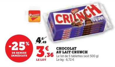 Chocolat Au Lait Crunch