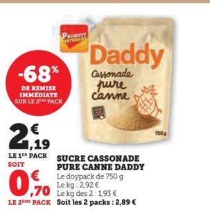 Daddy - Sucre Cassonade Pure Canne