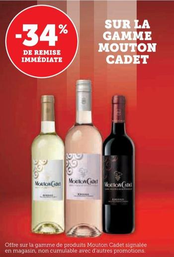 Mouton Cadet - Sur La Gamme