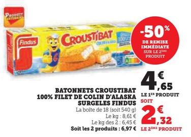 Batonnets Croustibat Filet De Colin D'alaska Le 1er Produit Surgeles