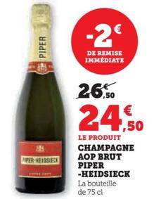 Champagne Aop Brut Piper Heidsieck