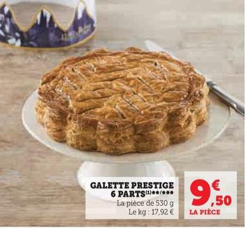 Galette Prestige 6 Parts