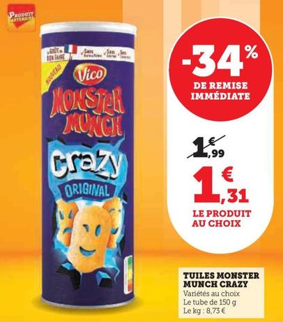 Tuiles Monster Munch Crazy